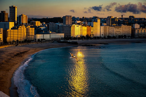 vivir en coruña