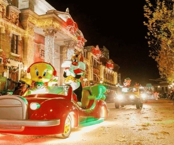 desfile en navidad en Madrid